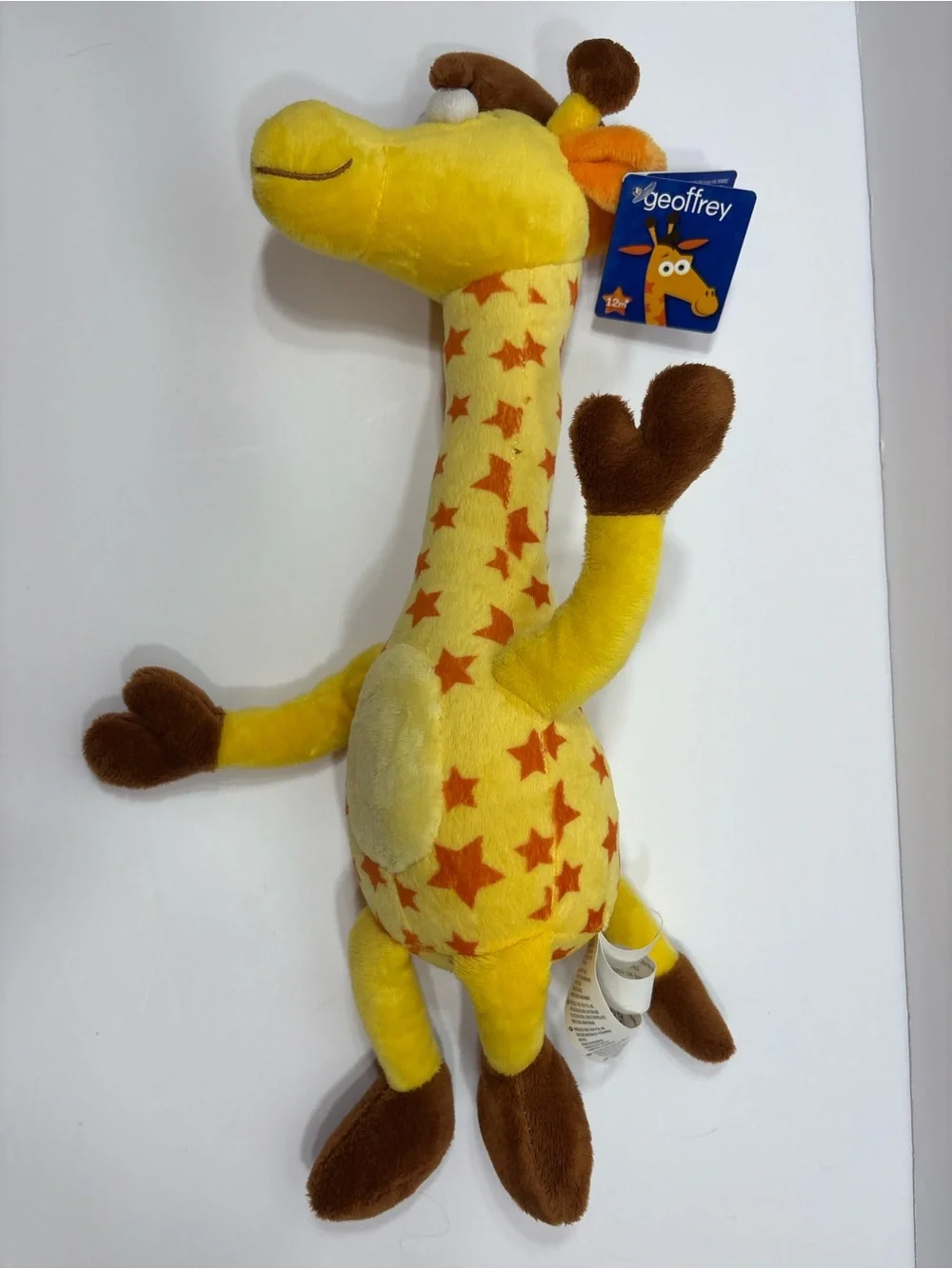 Geoffrey Yellow Star Giraffe Plush Toy